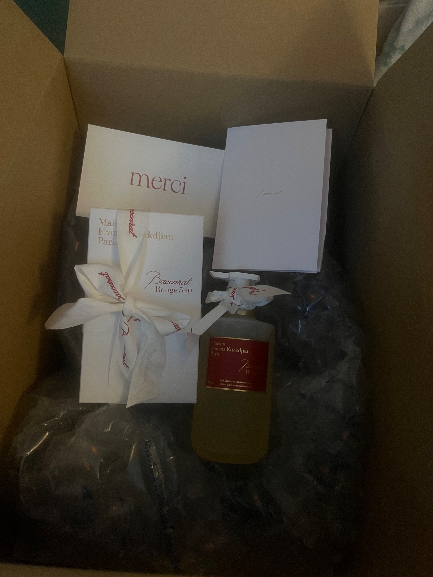 Baccarat Maison Francis Kurkdjian Baccarat Rouge 540 EDP 70ml + Cleansing Gel 350ml